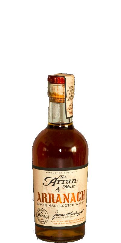 Arran Arranach Bottled by hand at the distillery Sherry & Bourbon Casks 58% 200ml