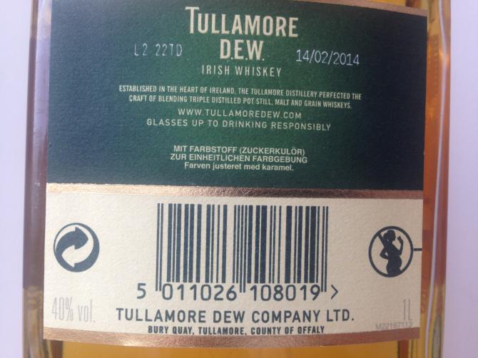 Tullamore Dew The Legendary Irish Whiskey - Ratings and reviews ...