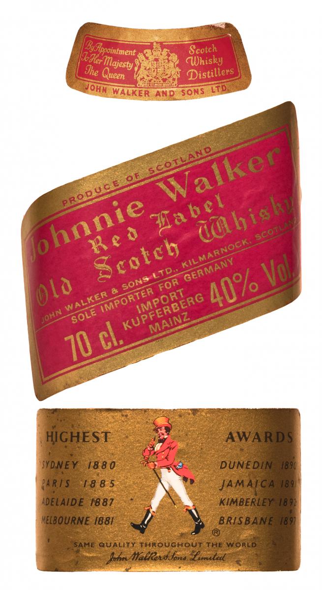 johnnie walker red label logo