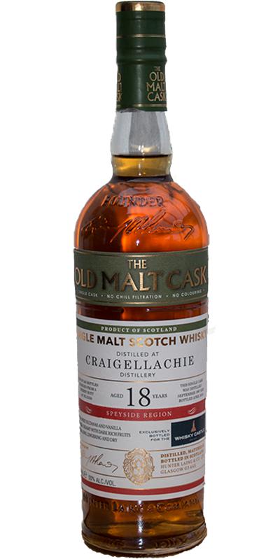 Craigellachie 1997 HL The Old Malt Cask Sherry Butt Whisky Castle 50% 700ml
