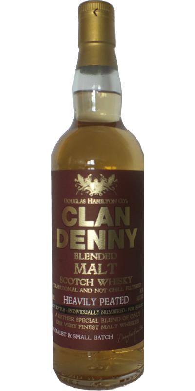 Clan Denny Blended Malt Heavily Peated DH Small batch 46.7% 700ml