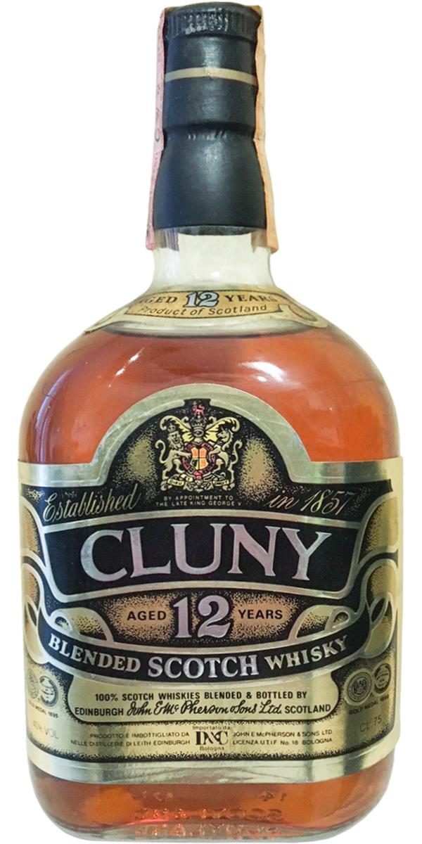 Cluny 12yo Blended Scotch Whisky D&C 40% 750ml