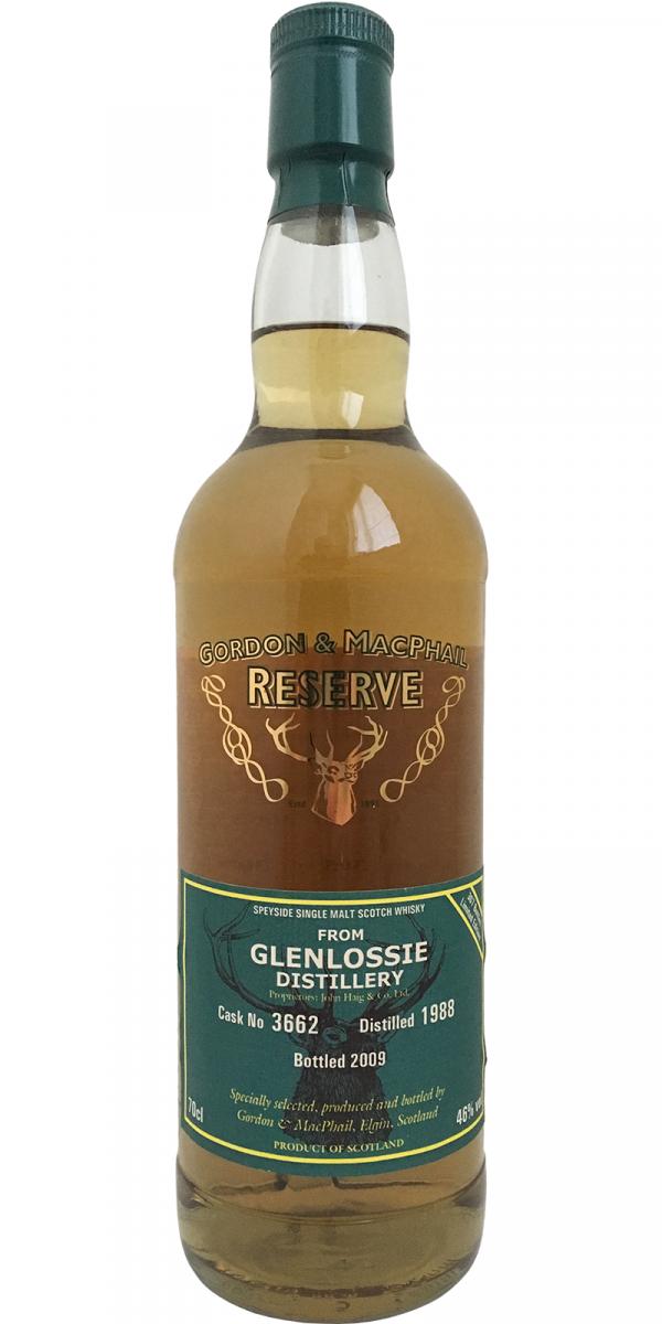 Glenlossie 1988 GM Reserve #3662 van Wees the Whisky Talker 46% 700ml