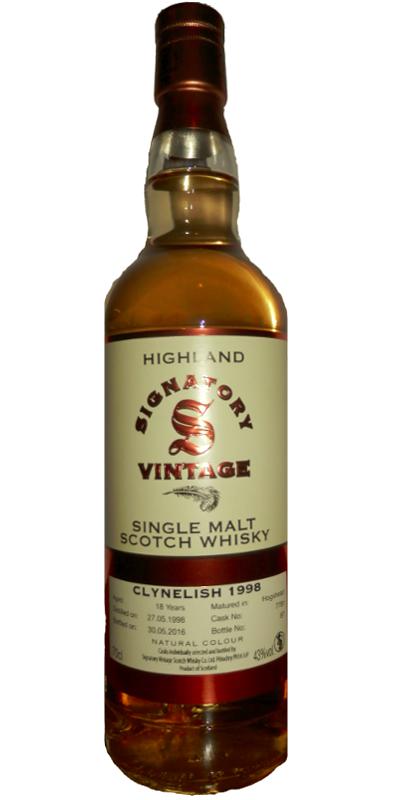 Clynelish 1998 SV - Ratings and reviews - Whiskybase