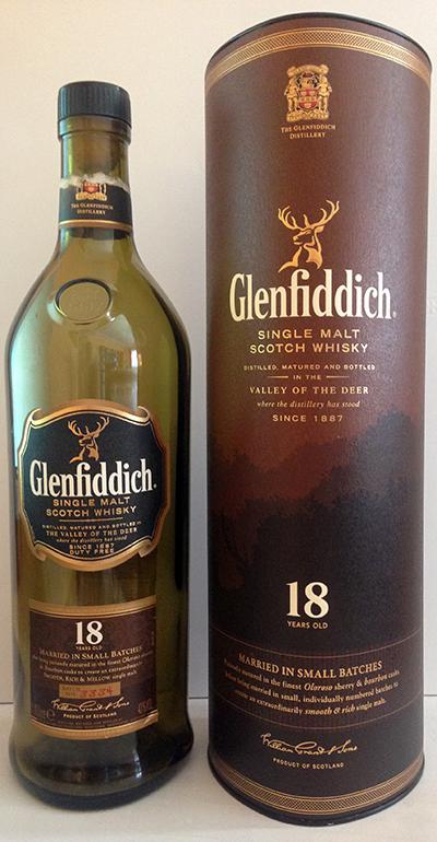Glenfiddich 18yo Duty Free Only 43% 1000ml