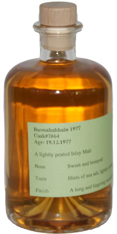 Bunnahabhain 1977 UD Bourbon Hoghshead 7864 43% 1000ml