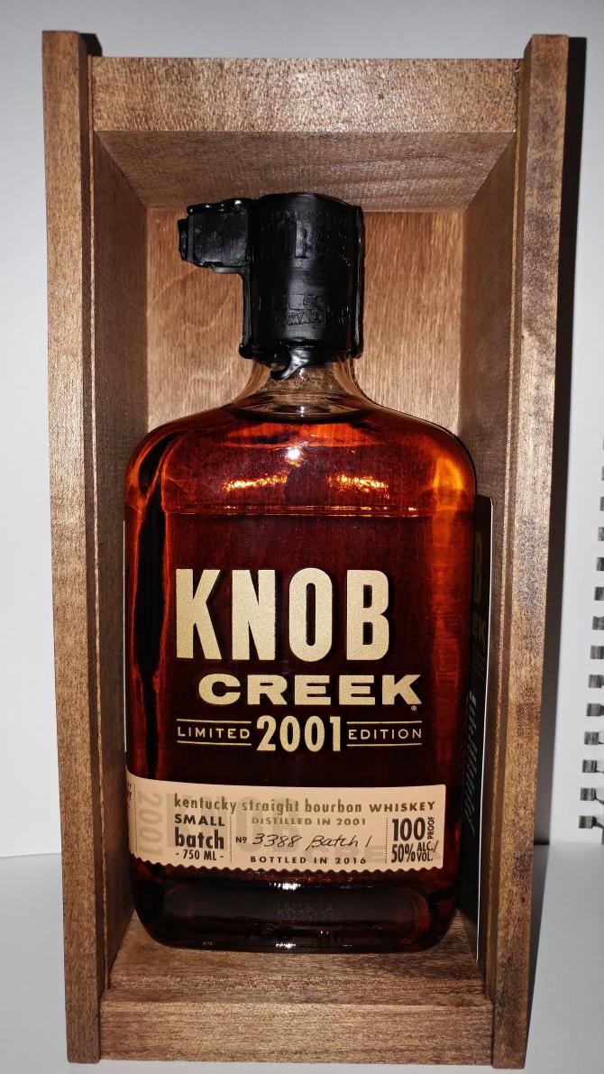 Knob Creek 2001 New American Oak Barrels 50% 700ml