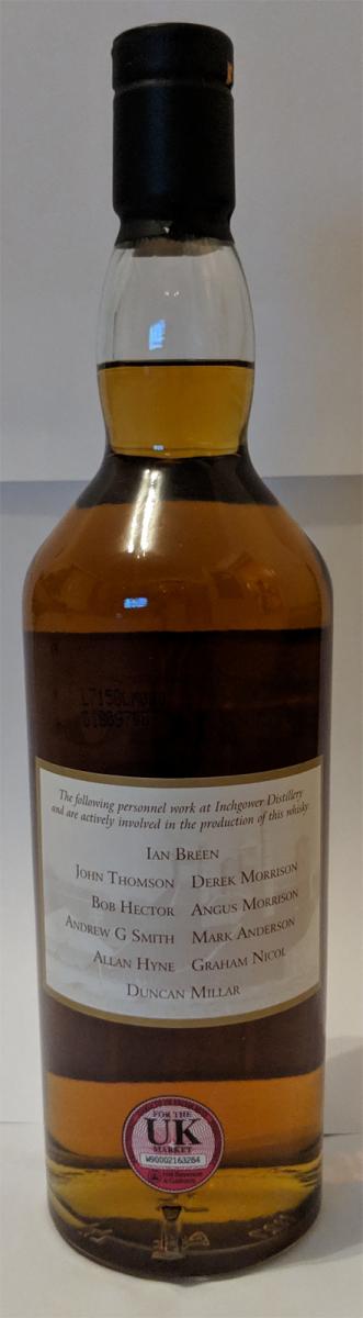 Inchgower 13 Year Old Ratings And Reviews Whiskybase