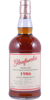 Glenfarclas 1986 - Refill Sherry Butts
