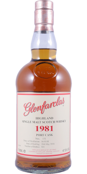 Glenfarclas 1981 - Port Cask