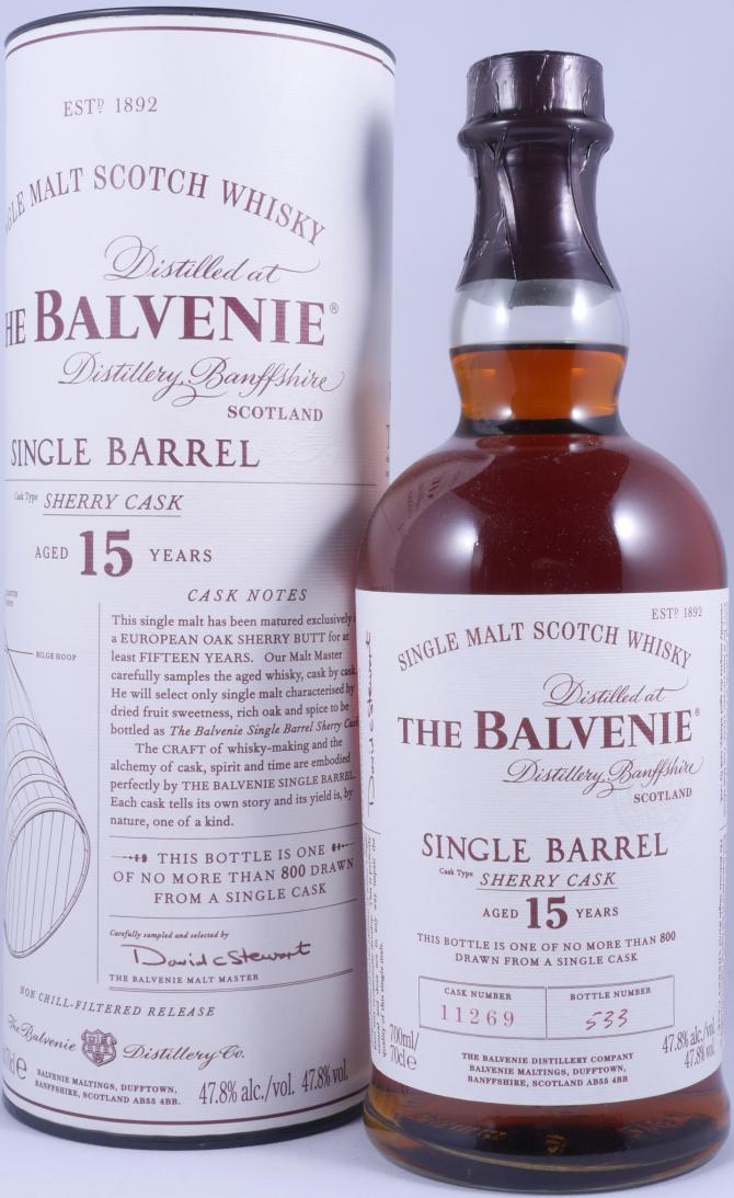 balvenie single barrel sherry