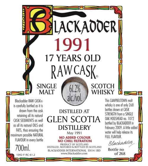 Glen Scotia 1991 BA