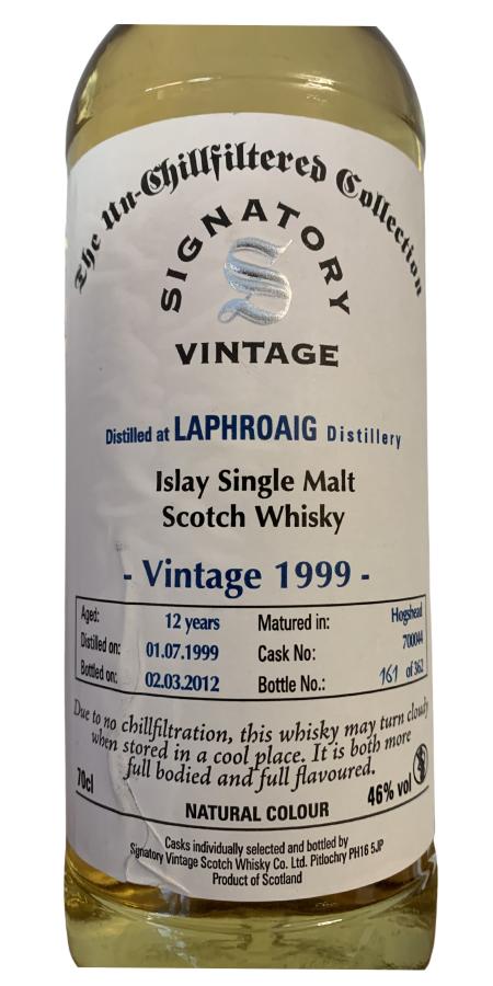 Laphroaig 1999 SV