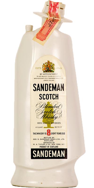 Sandeman 8yo Blended Scotch Whisky 43% 750ml
