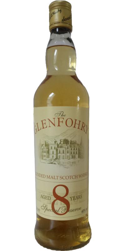 The Glenfohry 8yo QSI Blended Malt Scotch Whisky Oak Casks 40% 700ml