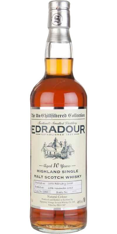 Edradour 2006 SV The Un-Chillfiltered Collection Sherry Cask #232 46% 700ml