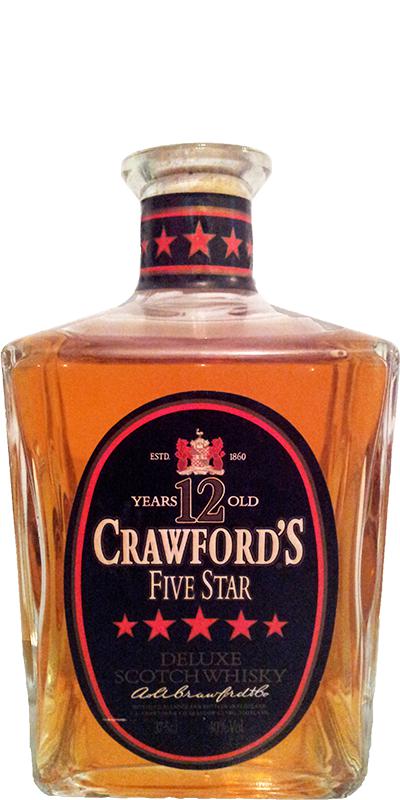 Crawford's sco 12yo 5 Star Deluxe Scotch Whisky 40% 350ml