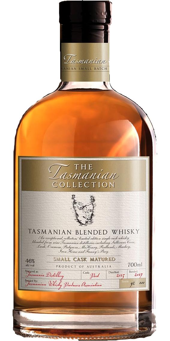 The Tasmanian Collection 2015 Tasmanian Blended Whisky Port Cask 46% 700ml