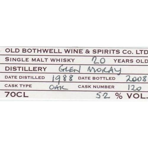 Glen Moray 1988 OB Oak 120 52% 700ml