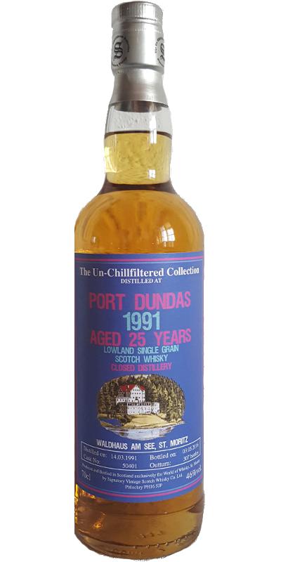 Port Dundas 1991 SV The Un-Chillfiltered Collection #50401 World of Whisky St. Moritz 46% 700ml