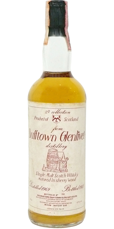 Dufftown 1969 MI 2nd Collection Sherry Wood 57% 700ml
