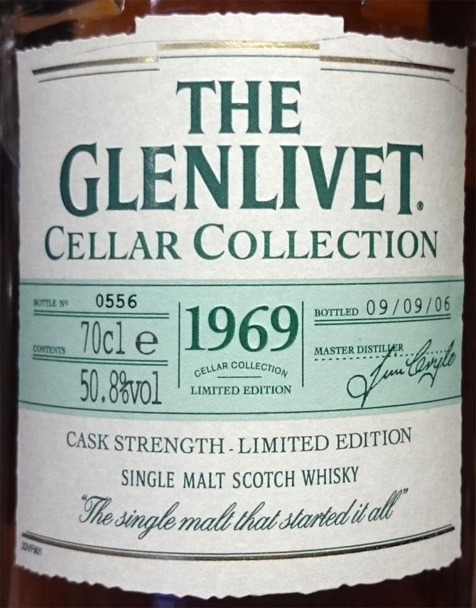 Glenlivet 1969 - Ratings and reviews - Whiskybase