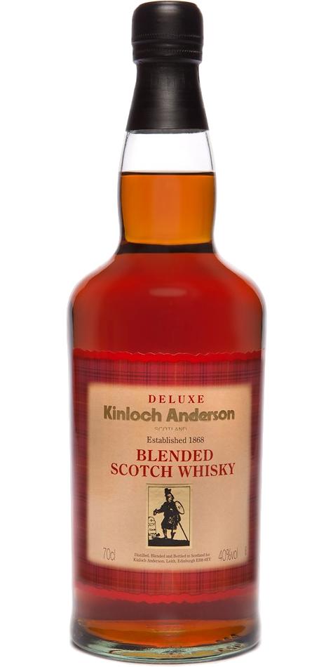 Kinloch Anderson Deluxe Blended Scotch Whisky 40% 700ml