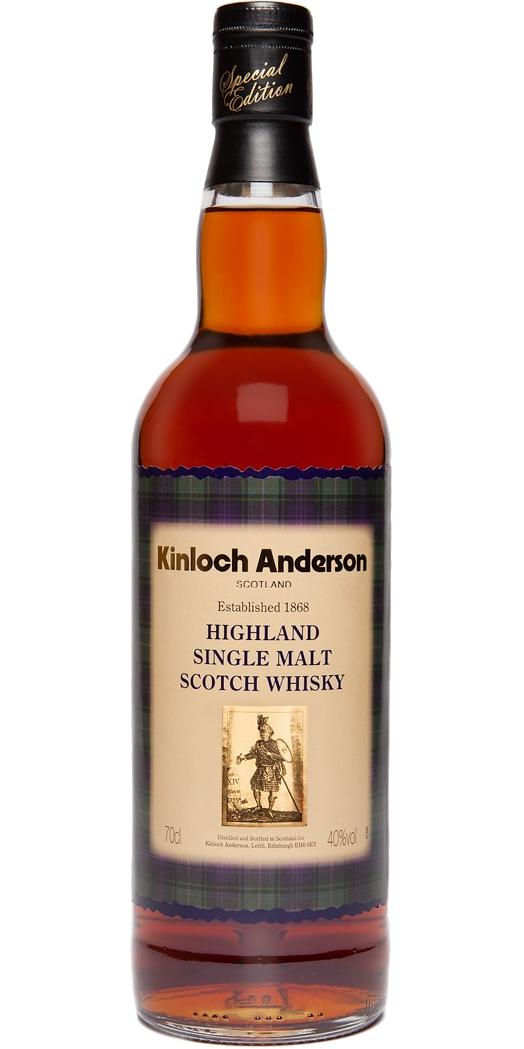 Kinloch Anderson Highland Single Malt Oak Casks 40% 700ml