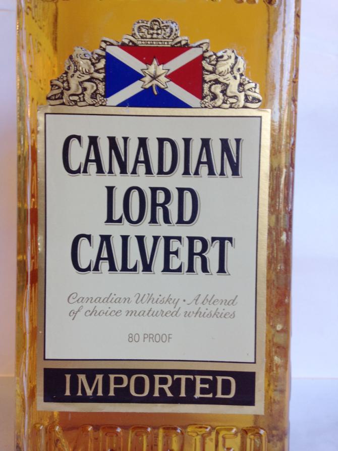 Lord Calvert Canadian Whisky