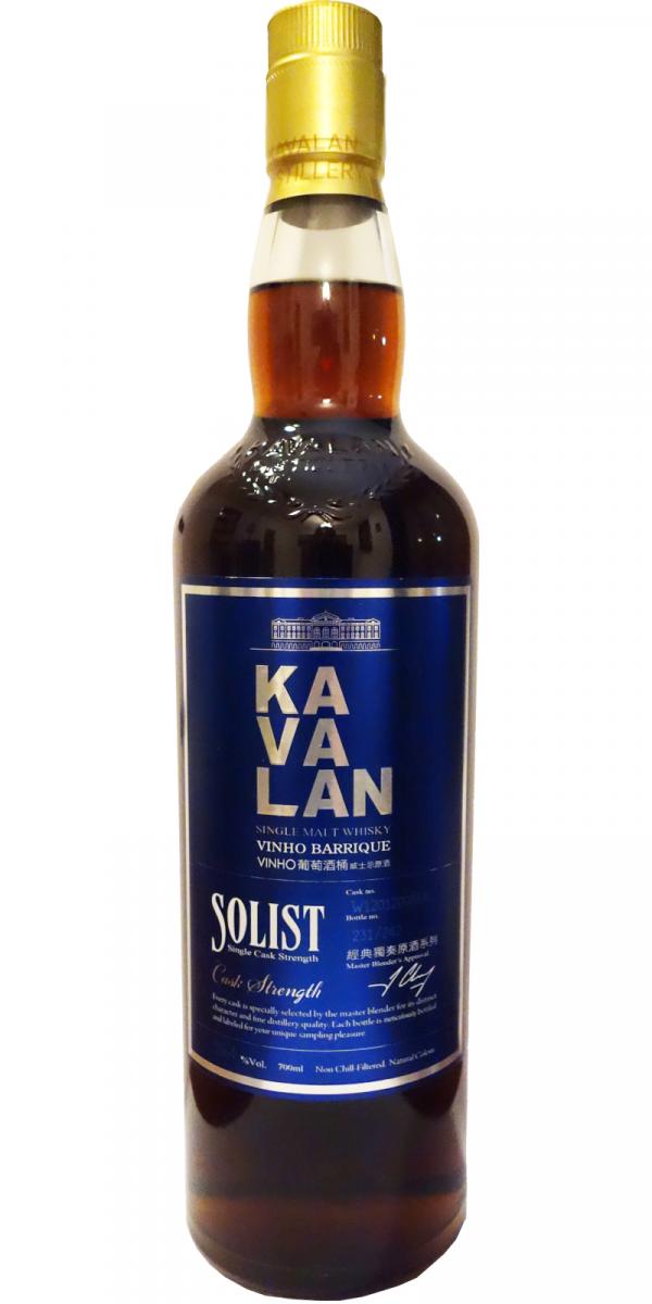 Kavalan Solist wine Barrique W120120068A 59.4% 700ml