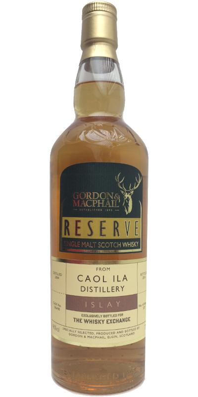 Caol Ila 2004 GM Reserve 1st Fill Bourbon Barrel #306490 The Whisky Exchange Exclusive 46% 700ml