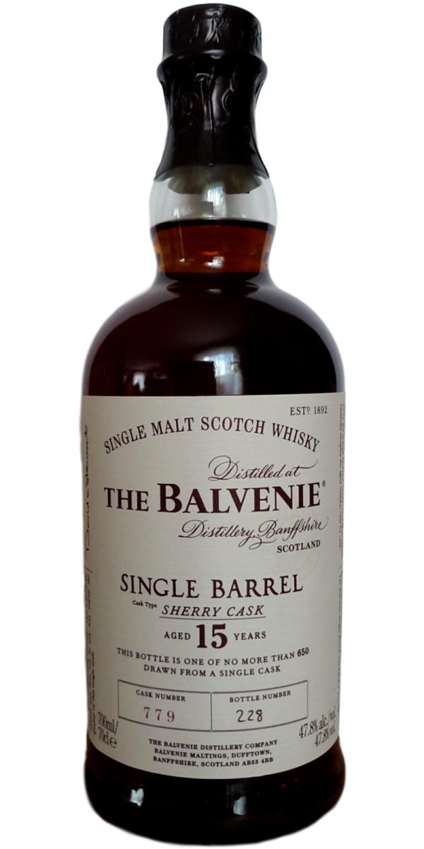 Balvenie 15yo Sherry Butt 47.8% 700ml