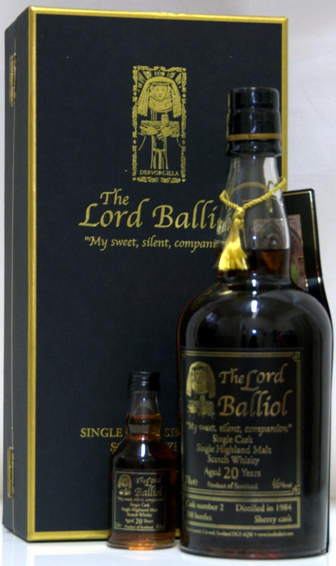 The Lord Balliol 1984 Sherry Cask #2 46% 700ml