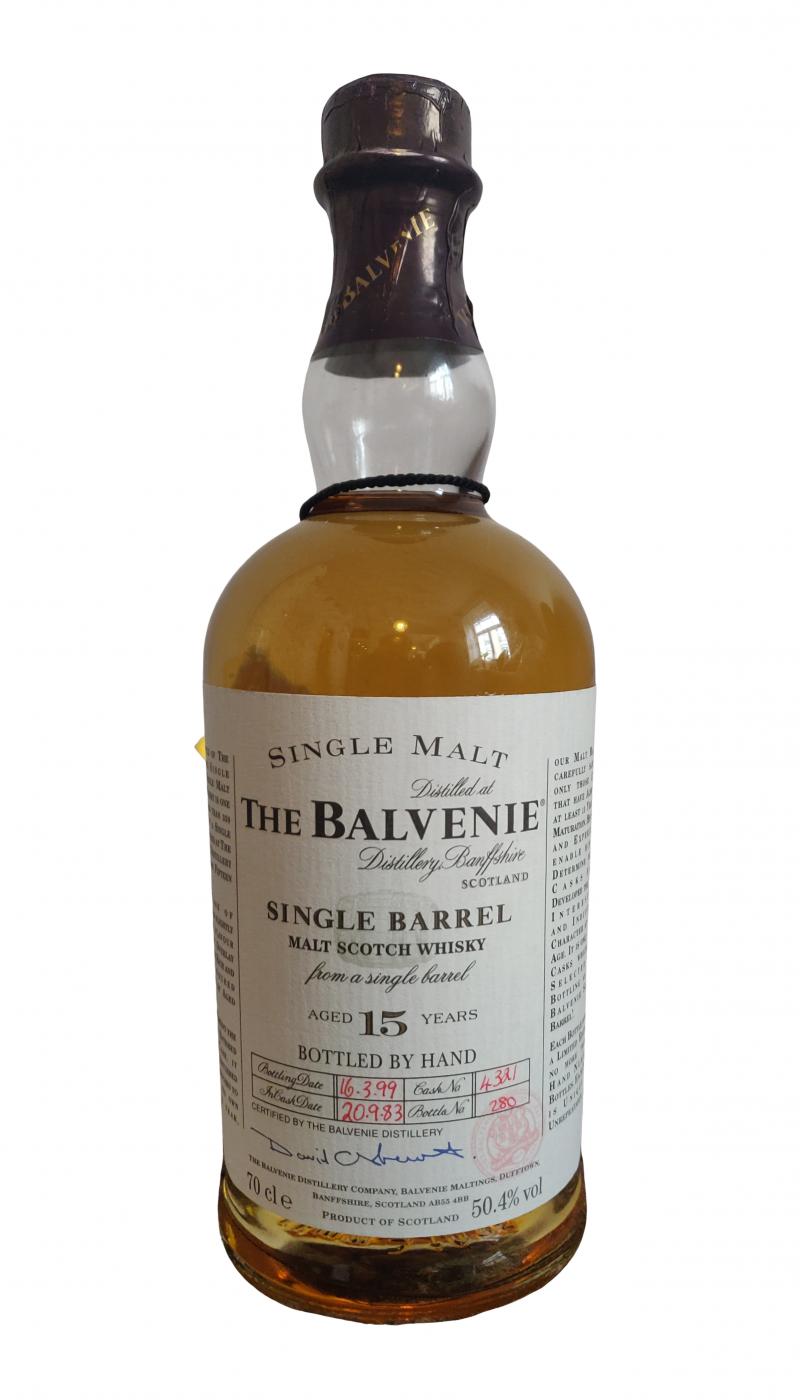 Balvenie 15yo Single Barrel 4322 50.4% 700ml