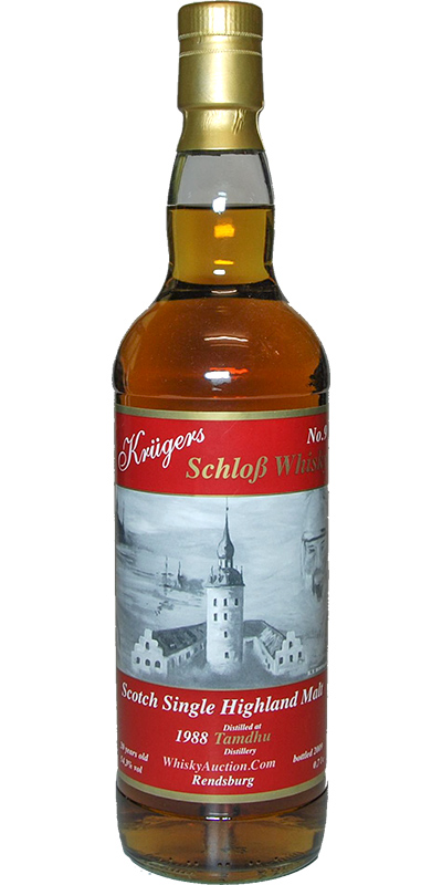 Tamdhu 1988 KW Schloss Whisky #9 54.3% 700ml