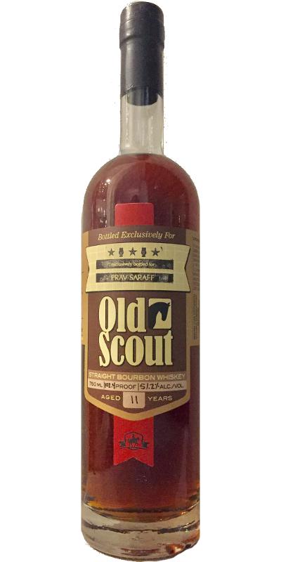 Smooth Ambler 11yo Old Scout Bourbon Single Barrel #3769 Prav Saraff 51.2% 750ml