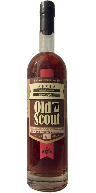 Smooth Ambler 11yo Old Scout Bourbon Single Barrel #3791 Prav Saraff 47.1% 750ml