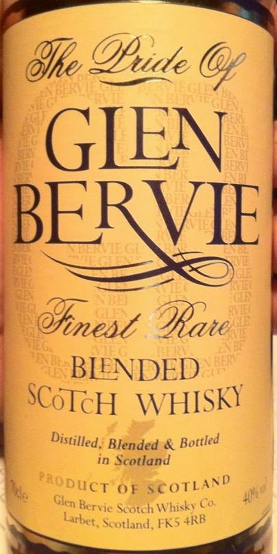 Glen Bervie Finest Rare 40% 700ml