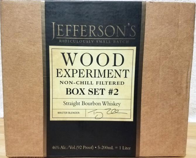 Jefferson's Wood Experiment Box Set #2 #9 46% 200ml