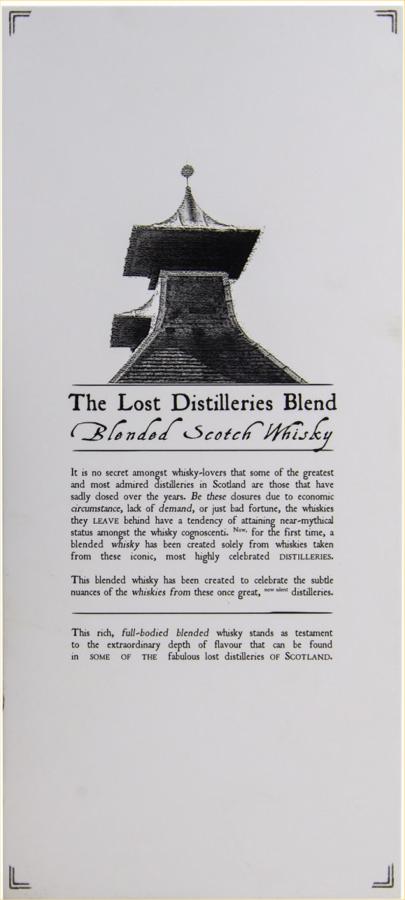 The Lost Distilleries Blend Batch 8