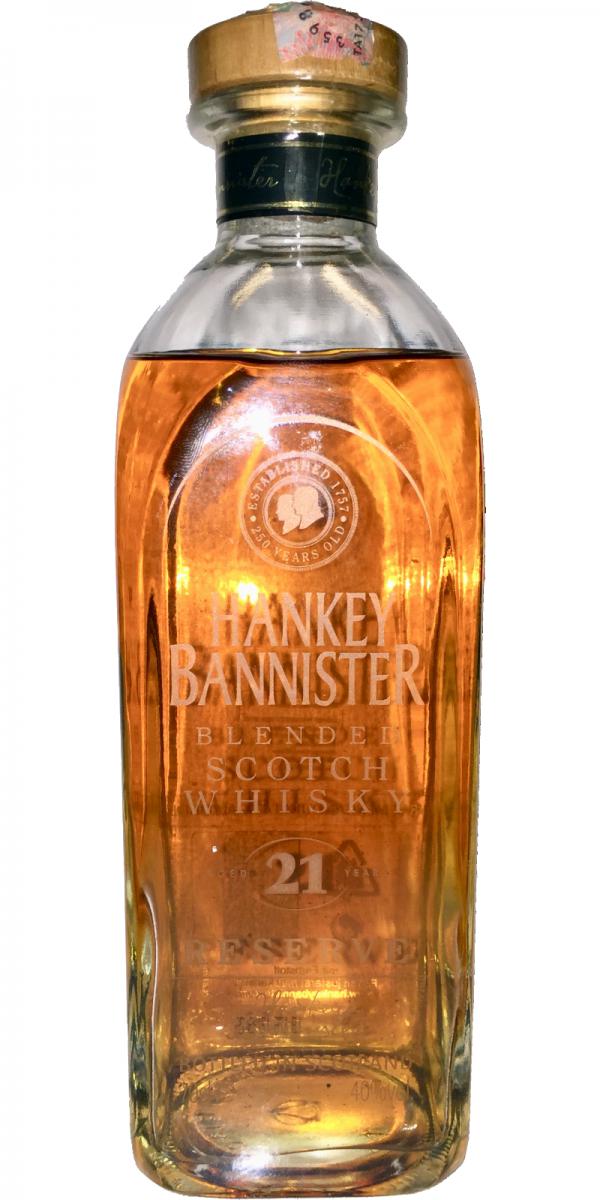 Hankey Bannister 21yo Reserve 40% 700ml