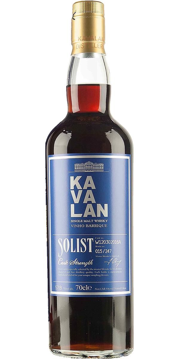 Kavalan Solist wine Barrique W120302016A 57.8% 700ml