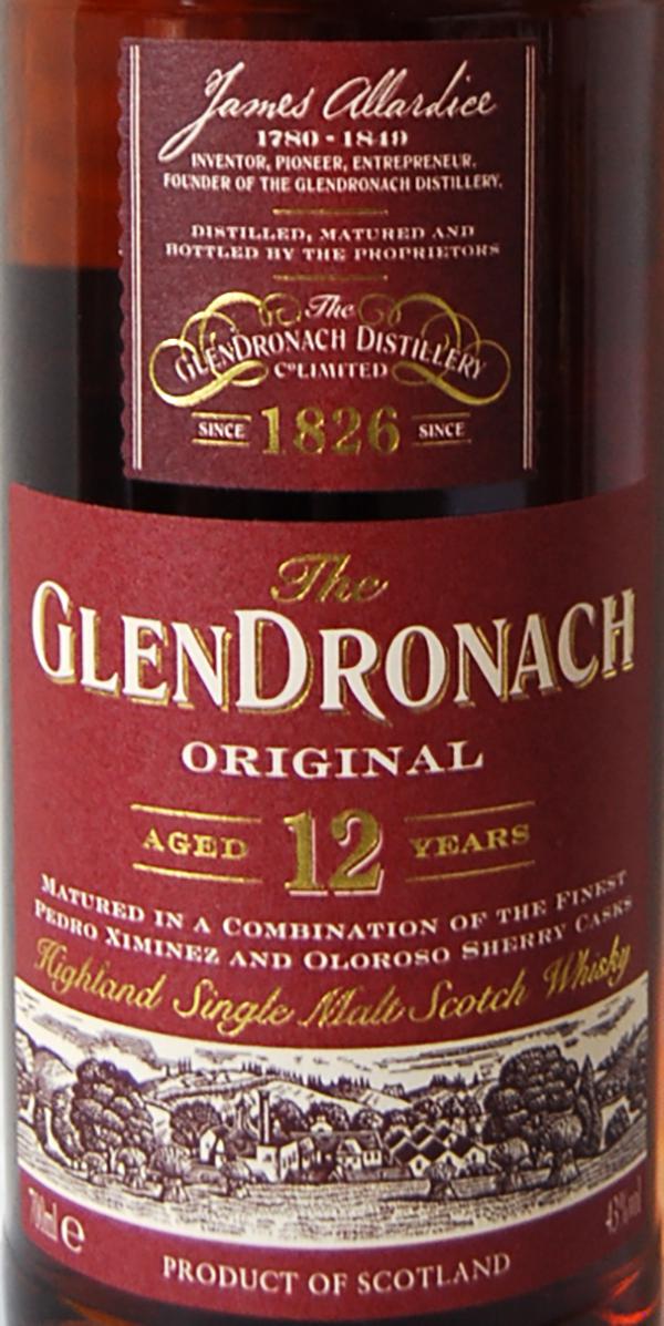Glendronach 12-year-old Original