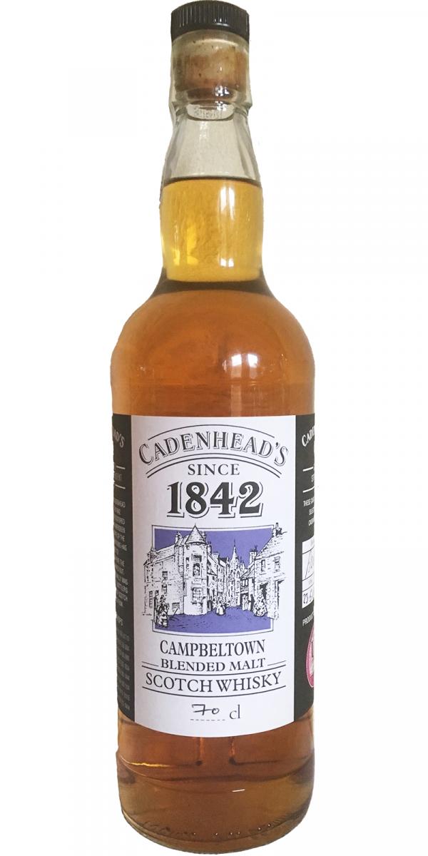 Campbeltown Blended Malt Cadenhead's 1842 CA Hand Filled at Cadenhead's Shop Edinburgh 58.7% 700ml