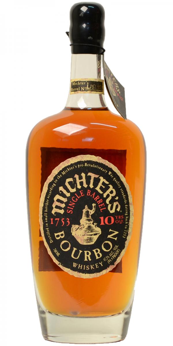 Michter's 10yo Single Barrel Bourbon L15L955 47.2% 700ml