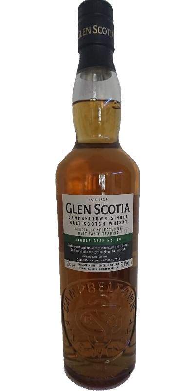 Glen Scotia 2004 Limited Edition Single Cask #18 Best Taste Trading 57.1% 700ml