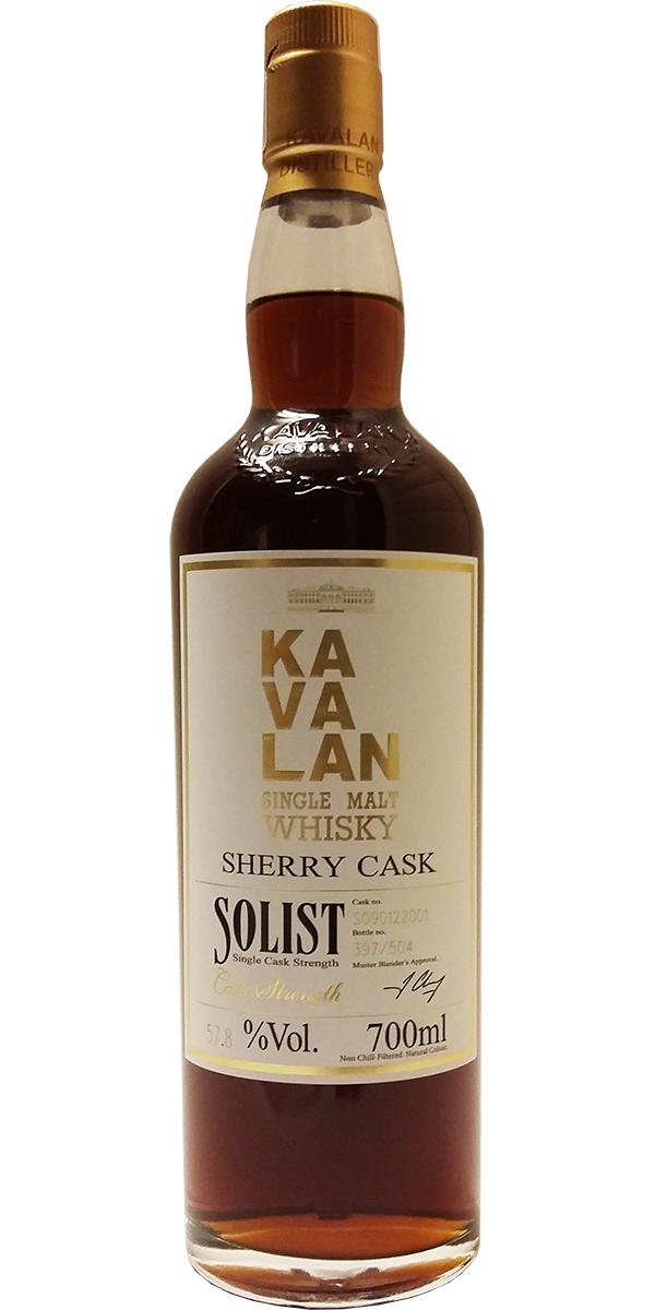 Kavalan Solist Sherry Cask S090122001 57.8% 700ml