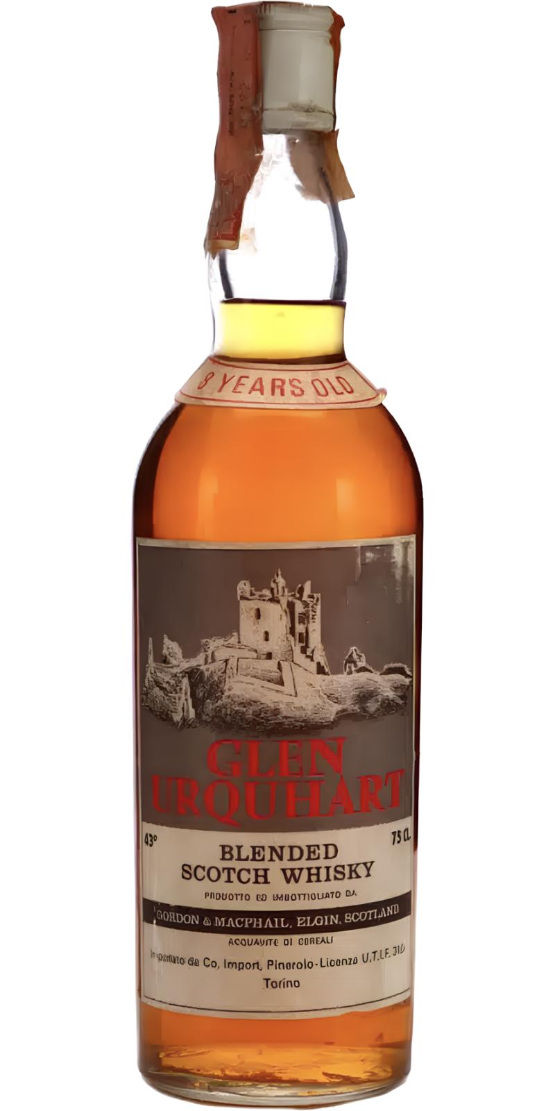 Glen Urquhart 08-year-old GM - Ratings and reviews - Whiskybase