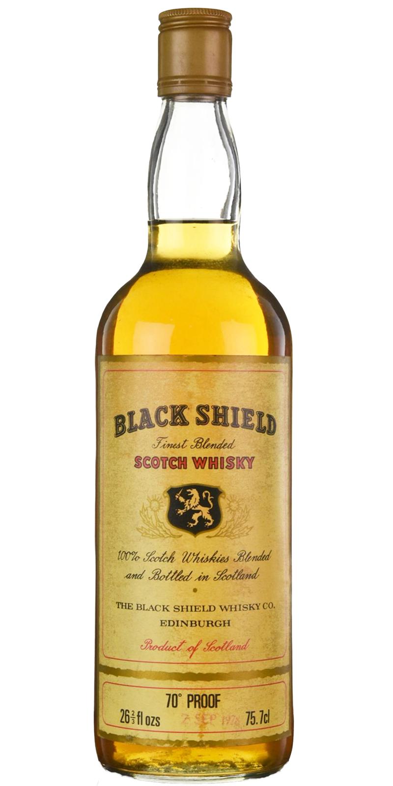 Black Shield Finest Blended Scotch Whisky
