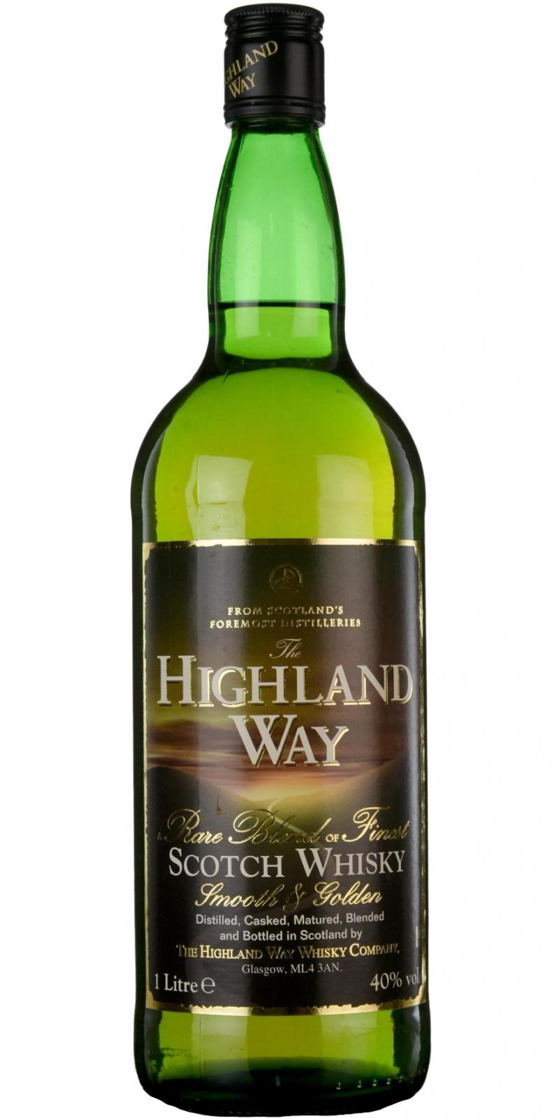Highland Way Rare Blend of Finest Scotch Whisky HWWC